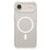 CARE by PanzerGlass Fashionable Coque Transparente iPhone Air MagSafe Coque arrière en Silicone - Transparent
