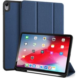 Dux Ducis Domo Coque iPad Air 5 (2022) Etui + Porte-crayon - Bleu