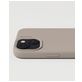 Nudient Base Coque iPhone 15 Plus Coque arrière en Silicone - Stone Beige