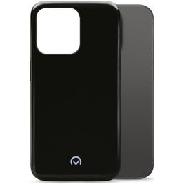 Mobilize Gelly Coque iPhone 15 Pro Coque arrière en TPU Souple - Noir