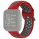 Mobigear Sport Plus Buckle Bracelet Silicone Fitbit Versa 2 Fermeture boucle ardillon - Rouge / Gris