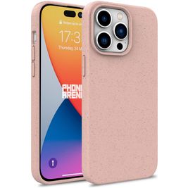 Mobigear Bio Coque iPhone 16 Pro Coque arrière en Eco-Friendly - Rose