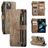 Caseme C30 Housse iPhone 13 Etui Porte-Monnaie - Marron