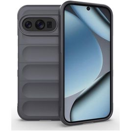 Mobigear Bumpy Coque Google Pixel 10 Pro Coque arrière en TPU Souple - Gris