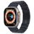 Mobigear Berlin Bracelet Acier Apple Watch Fermeture boucle déployante - 42/41/40/38 mm - Noir