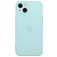 Mobigear Colors Coque iPhone 15 Coque arrière en TPU Souple - Turquoise