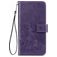 Mobigear Clover Housse Samsung Galaxy M51 Etui Porte-Monnaie - Violet