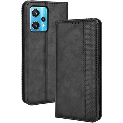Mobigear Sensation Realme 9 Pro Plus Étui Portefeuille - Noir