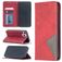 Mobigear Rhombus Slim Housse iPhone 12 Pro Etui - Rouge