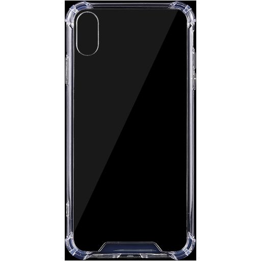 Mobigear Cushion Coque Transparente iPhone XR Coque arrière en TPU Souple Anti-Chocs - Transparent