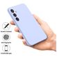 Mobigear Rubber Touch Coque Samsung Galaxy S24 FE Coque arrière en Silicone - Violet