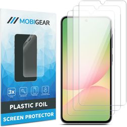 Mobigear Samsung Galaxy A56 Protection d'écran Film - Compatible coque (Lot de 3)