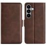 Mobigear Slim Magnet Housse Samsung Galaxy S26 Etui Porte-Monnaie - Marron
