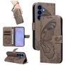 Mobigear Butterfly Housse Samsung Galaxy S26 Plus Etui Porte-Monnaie - Gris