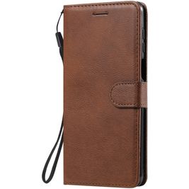 Mobigear Premium Housse Xiaomi Redmi Note 9 Pro Etui Porte-Monnaie - Marron