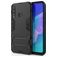 Mobigear Armor Stand Huawei P40 Lite E Plastique rigide Coque arrière Antichoc avec béquille - Noir