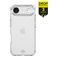 ITSKINS Level 2 SpectrumClear R Coque Transparente iPhone Air Coque arrière en TPU Souple Anti-Chocs - Transparent