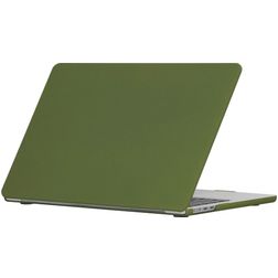Mobigear Cream Matte MacBook Air 13 Pouces (2022-2026) Coque - Vert - Model A2681 / A3113 / A3240 / A3449