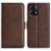 Mobigear Slim Magnet Motorola Moto E13 Étui Portefeuille - Marron