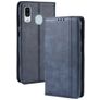 Mobigear Sensation Housse Samsung Galaxy A20e Etui Porte-Monnaie - Bleu