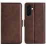 Mobigear Slim Magnet Samsung Galaxy A37 Étui Portefeuille - Marron