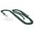 Mobiparts Phonecord - Cordon de téléphone universel ajustable - Forest Green