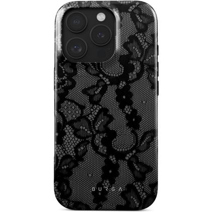 Burga Tough Coque iPhone 16 Pro Coque arrière Rigide Anti-Chocs - Magnetic