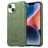 Mobigear Rugged Shield iPhone 15 Plus TPU souple Coque arrière Antichoc - Vert