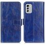 Mobigear Basic Housse Nokia G60 5G Etui Porte-Monnaie - Bleu