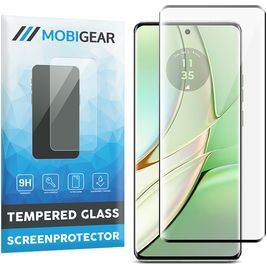 Mobigear Premium Motorola Edge 40 Verre trempé Protection d'écran - Compatible Coque - Noir