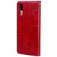 Mobigear Wallet Housse Huawei P20 Etui Porte-Monnaie - Rouge