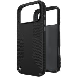 Speck Presidio2 Grip iPhone 17 Pro Max Plastique rigide Coque arrière Antichoc - Noir