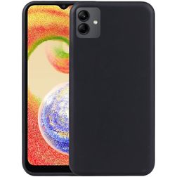Mobigear Basics Coque Samsung Galaxy A05 Coque arrière en TPU Souple - Noir