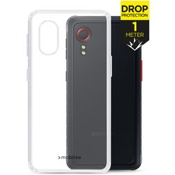 Mobilize Naked Protection Coque Transparente Samsung Galaxy Xcover 5 Coque arrière Rigide Anti-Chocs - Transparent