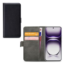 Mobilize Classic Gelly Wallet Housse OPPO Reno 12 Etui Porte-Monnaie - Noir