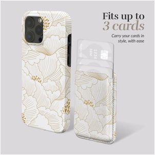 MIO - Porte Cartes en - 3 Cartes - Compatible MagSafe - Roses