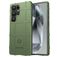 Mobigear Rugged Shield Coque Samsung Galaxy S25 Ultra Coque arrière en TPU Souple Anti-Chocs - Vert