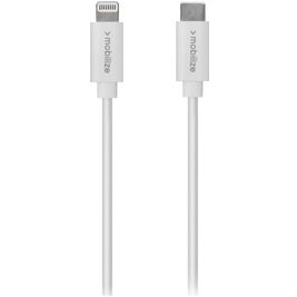 Mobilize - Câble USB-C vers Apple Lightning MFI 1 mètre - Blanc