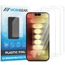 Mobigear iPhone 15 Pro Protection d'écran Film - Compatible Coque (Lot de 3)