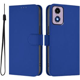 Mobigear Urban Wallet Housse Motorola Moto E14 Etui Porte-Monnaie - Dark Blue
