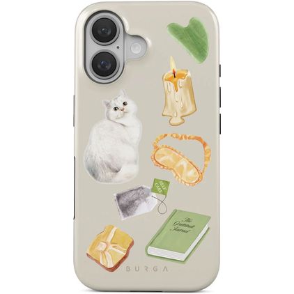 Burga Tough Coque iPhone 16 MagSafe Coque arrière Rigide Anti-Chocs - Soft Era