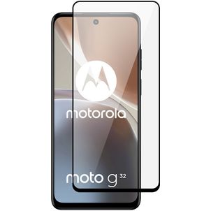 Mobigear Premium Motorola Moto G32 Verre trempé Protection d'écran - Compatible Coque - Noir