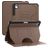 Mobigear Magnetic Folio Coque iPad Air 11 Pouces (2026) Etui + Porte-crayon - Marron