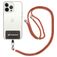 Mobigear Lanyard - Cordon de téléphone universel ajustable - Rouge / Vert