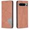 Mobigear Rhombus Slim Housse Google Pixel 8 Pro Etui - Marron
