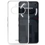 Mobilize Gelly Transparent Nothing Phone (3a) TPU souple Coque arrière - Transparent