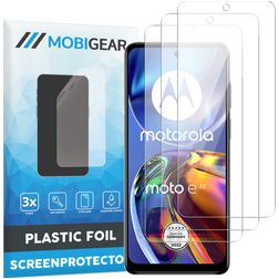 Mobigear Motorola Moto E32 Protection d'écran Film - Compatible coque (Lot de 3)
