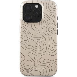 Burga Tough Coque iPhone 16 Pro Coque arrière Rigide Anti-Chocs - Wild Terrain