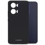 Mobilize Rubber Gelly Coque OPPO Reno 13 Coque arrière en TPU Souple - Noir