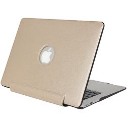 Mobigear Silk Texture United MacBook 12 pouces (2015-2017) Coque rigide pour MacBook - Or - Modèle A1534